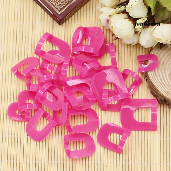 [Hàng mới về] Bộ 26 khuôn hỗ trợ sơn móng tay chống trần + 1 miếng dán tiện dụng