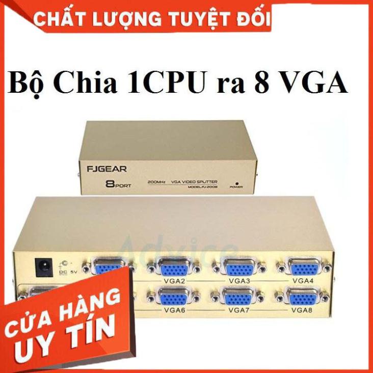 [FreeShip Toàn Quốc] Bộ chia 1CPU --&gt; 8VGA (200Mhz)