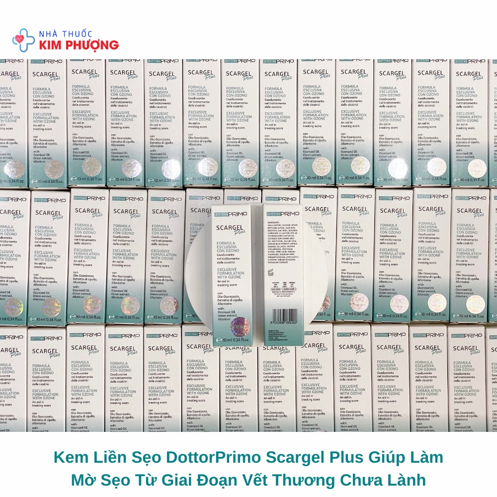 Kem Liền Sẹo Scargel Plus Giúp Làm Mờ Sẹo Lồi, Lõm, Thâm Từ Giai Đoạn Vết Thương Chưa Lành DottorPrimo