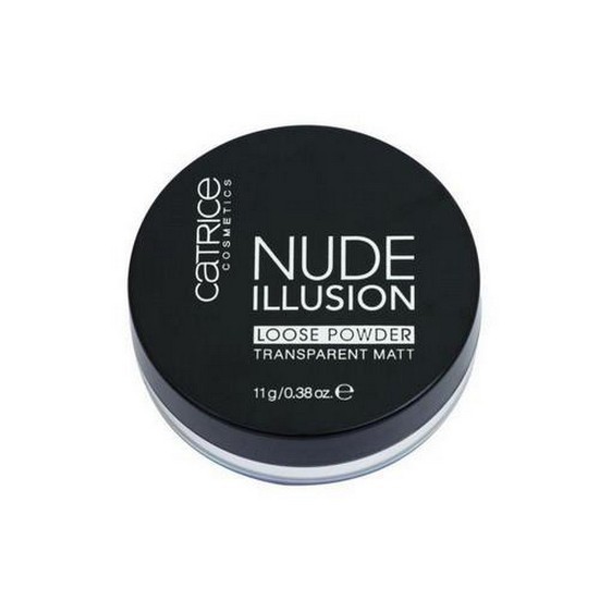 Phấn phủ dạng bột CATRICE NUDE ILLUSION LOOSE POWDER ( nắp đen )