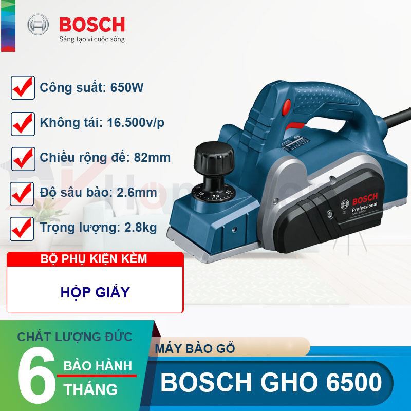 Máy bào gỗ Bosch GHO 6500