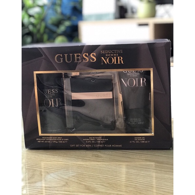 SET NƯỚC HOA NAM GUESS SEDUCTIVE HOMME NOIR