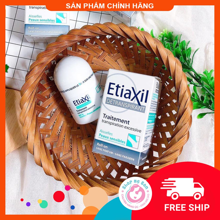  [CHÍNH HÃNG] Lăn khử mùi Etiaxil Pháp 15ml