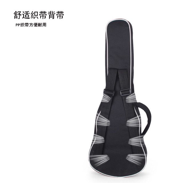 BAO ĐỰNG ĐÀN UKULELE 3 LỚP 2 QUAI ĐEO