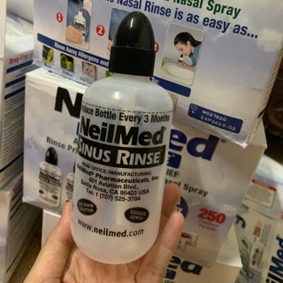 Thanh lý 2 bình rửa mũi neilmed 240ml new nguyên(lưu ý hàng lỗi) ib shop