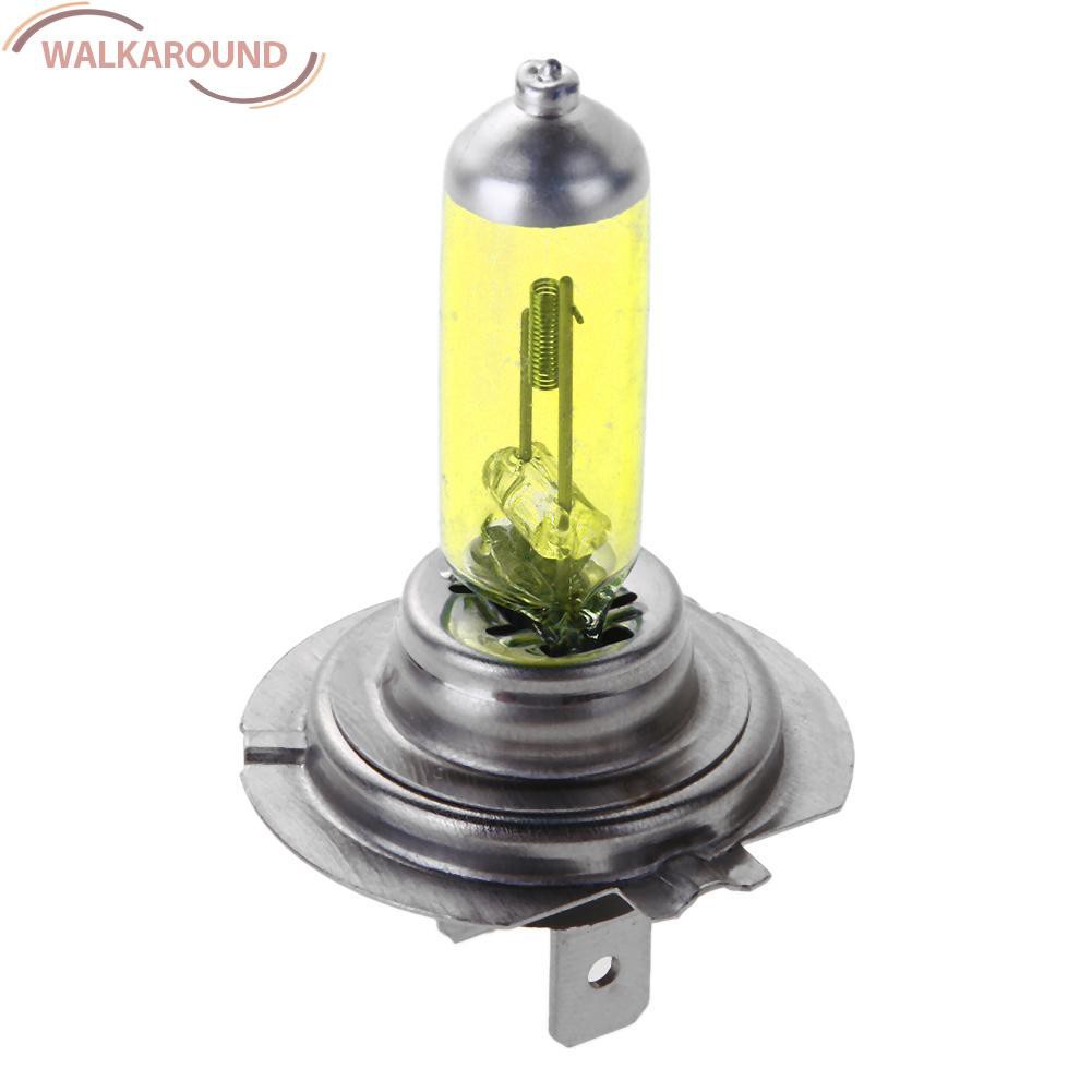 1 Đèn Pha Halogen Vàng H7 12v 55w 4,000k-4,500k Cho Xe Hơi