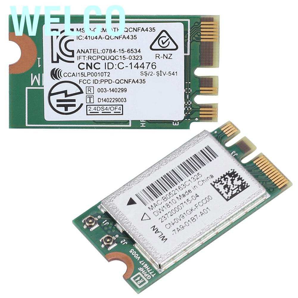 Thẻ Mạng Wifi Welco Dw1810 Cho Asus / Acer / Benq / Dell / Samsung Ngff / M.2 Sm