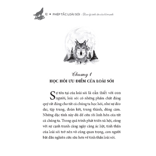 Sách- Phép tắc loài sói - Đạo lý sinh tồn của kẻ mạnh