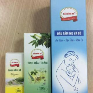 Dầu tắm thảo dược mẹ và bé