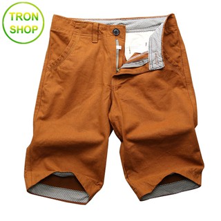 Quần short nam kaki TS133 [ Nhập TRONSHOP1 giảm 10% ] vải bền đẹp Tronshop chuyên quần nam