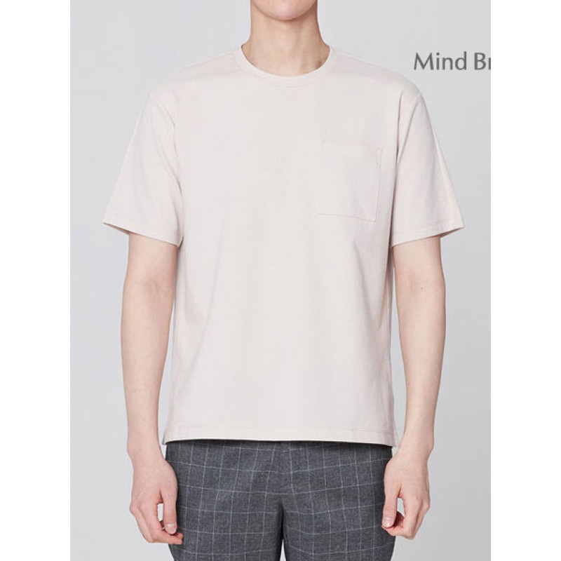 ÁO THUN NAM MIND BRIDGE BASIC WITH POCKET TEE