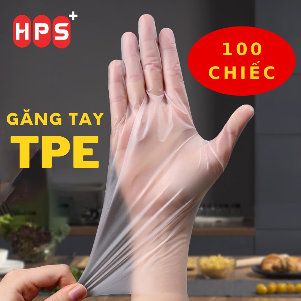 Combo 100 chiếc găng tay TPE siêu dày dặn siêu dai,mềm mại