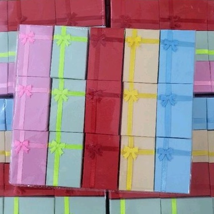 Hộp Giấy Hình Chữ Nhật Đựng Bộ Trang Sức, Vòng Tay, Mặt Dây