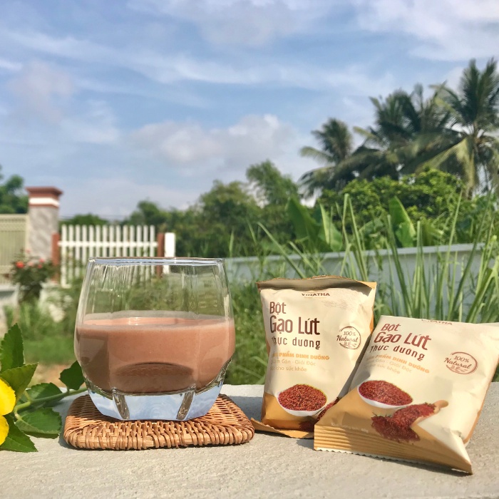 [Gói Lẻ] Bột Gạo Lứt Thực Dưỡng Vinatha Dùng Thử - 40 gram