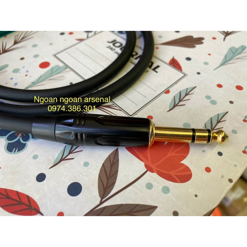 Dây tín hiệu 2 đầu 6 ly  hàng chất lượng chuẩn stereo