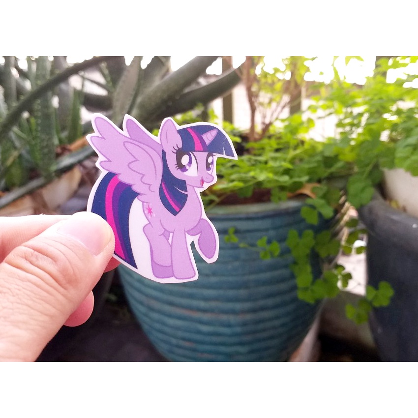 24 Sticker Ngựa Pony, Decal nhựa chống nước.
