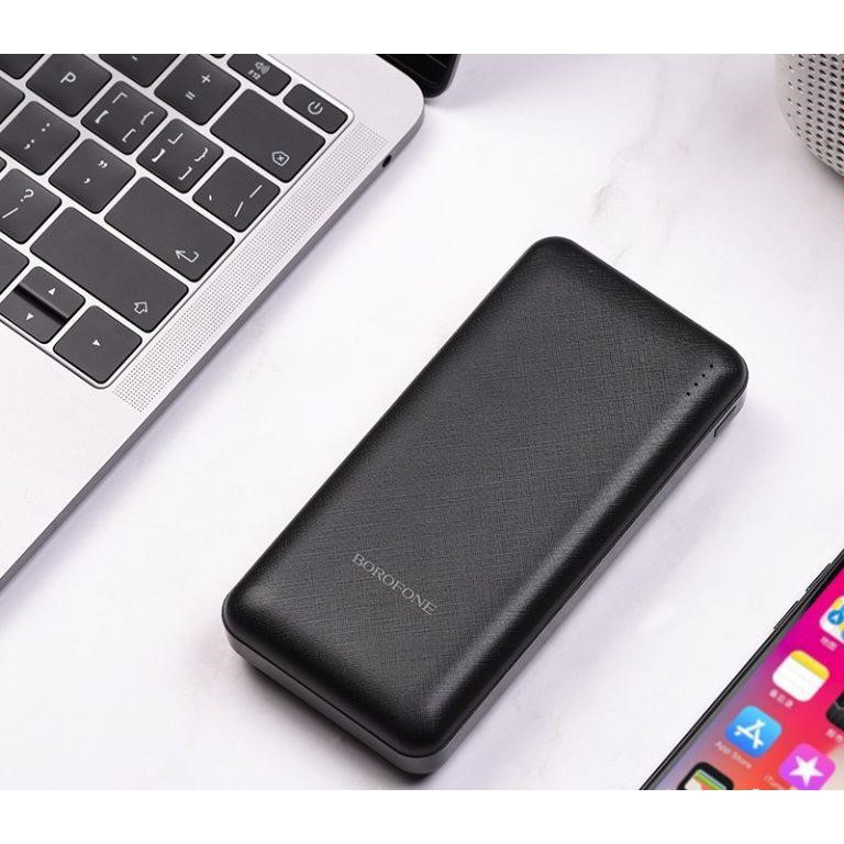 [ Giá siêu rẻ,chính hãng 100% ] Pin Sạc Dự Phòng BOROFONE BT26A, Super PD + QC3.0, 20000mah, Cổng vào Micro USB / USB C,