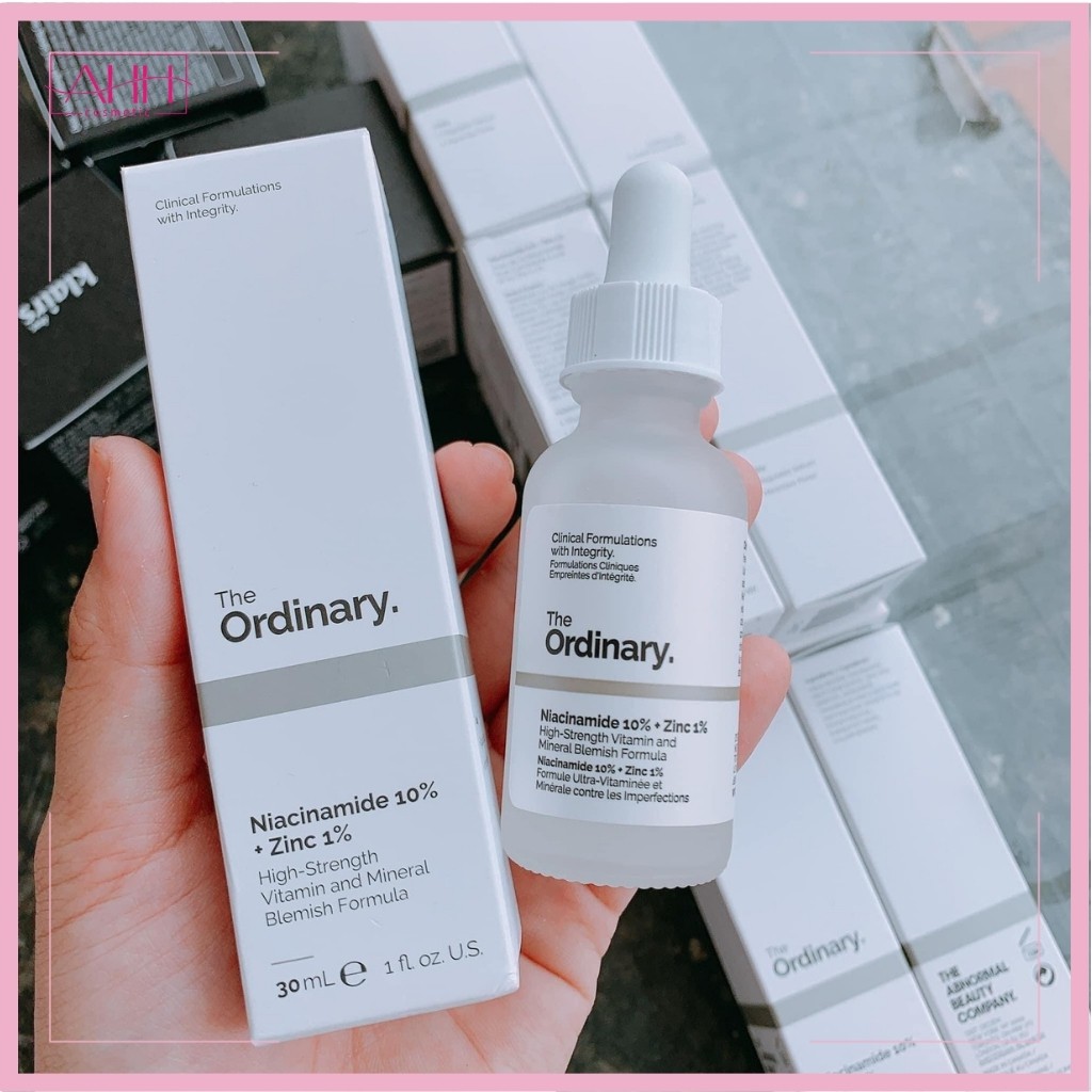 Serum The Ordinary [ HÀNG CHÍNH HÃNG] Niacinamide 10% + Zinc 1% Giảm Viêm , Giảm Mụn AHH Cosmetic | BigBuy360 - bigbuy360.vn