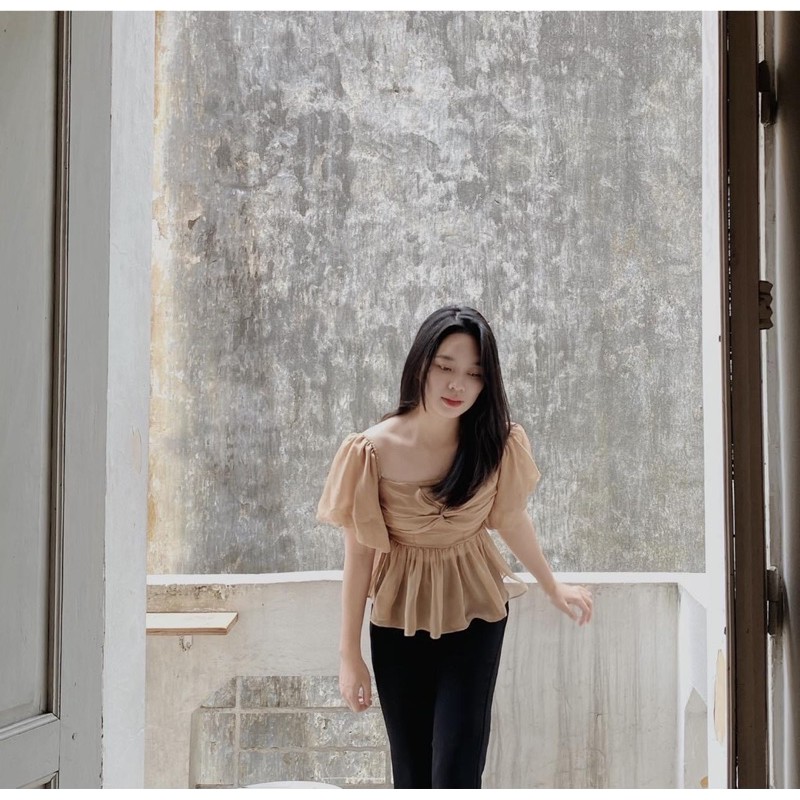Áo tơ freesize - Lace Top