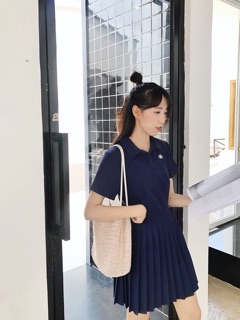 [ORDER] Váy xếp ly dáng áo polo