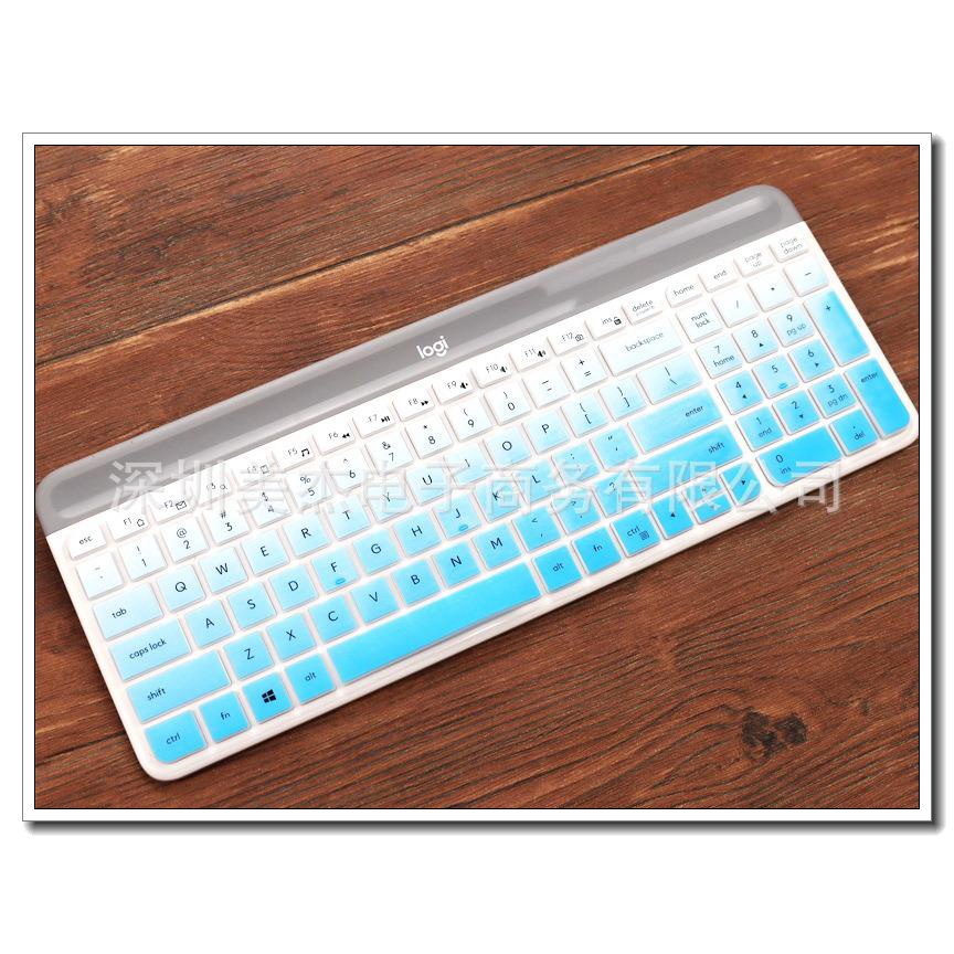 Vỏ bọc bàn phím Bluetooth không dây E.H.Logitech MK470 K580 bằng silicon chống bụi