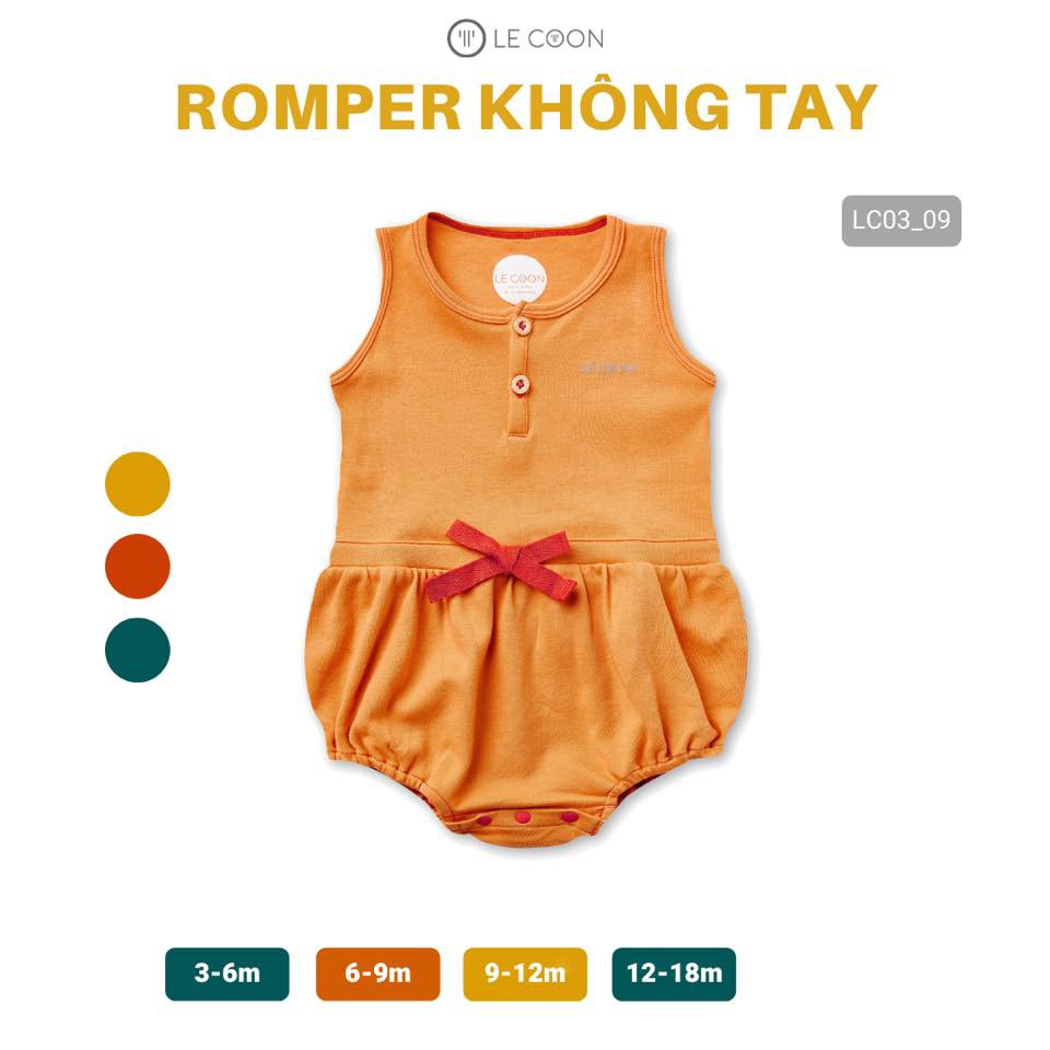 LE COON | Bộ Romper Không Tay | COMFY | 3-18 tháng