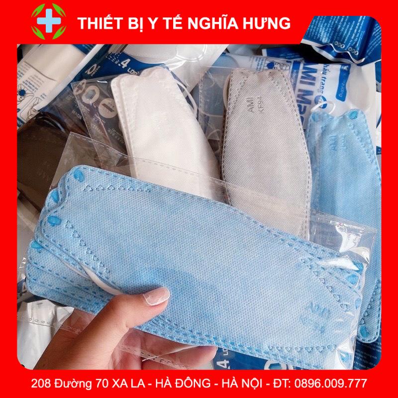 Sỉ 1 Thùng 300 Chiếc Khẩu trang 4 Lớp KF94 AMI Kháng Khuẩn Hàng Cao Cấp Hàn Quốc