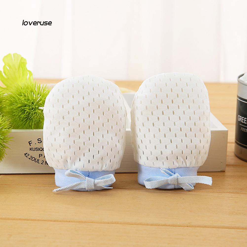 Găng tay cotton an toàn dễ dàng điều chỉnh cho trẻ sơ sinh