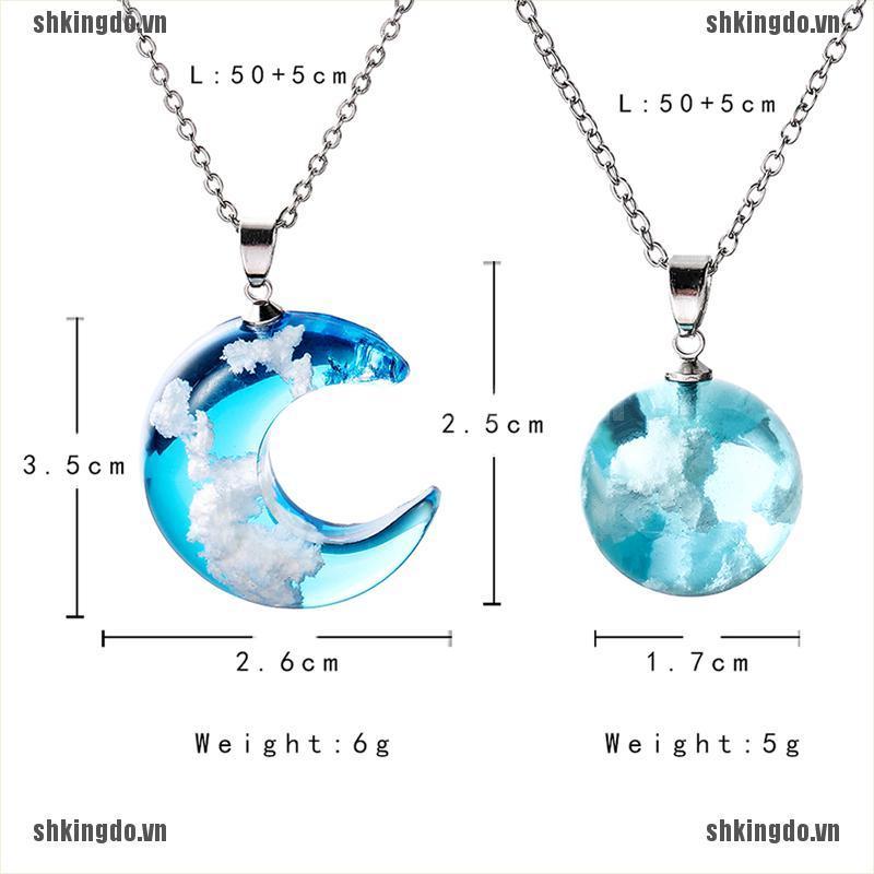 vòng cổ Hợp Kim Mặt Hình Đám Mây Xinh Xắn