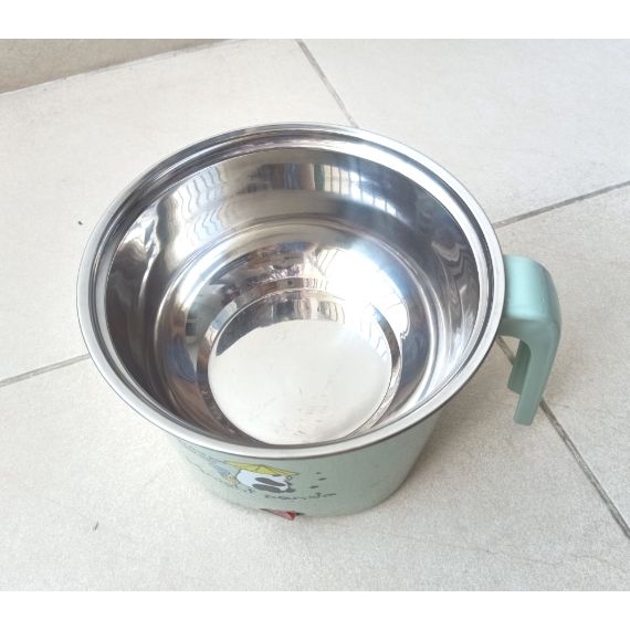 SIÊU HOT NỒI NẤU ĐA NĂNG NẤU MÌ HẤP NỒI LẨU 18 INCH QUÀ KM TỪ NAN Màu ngẫu nhiên