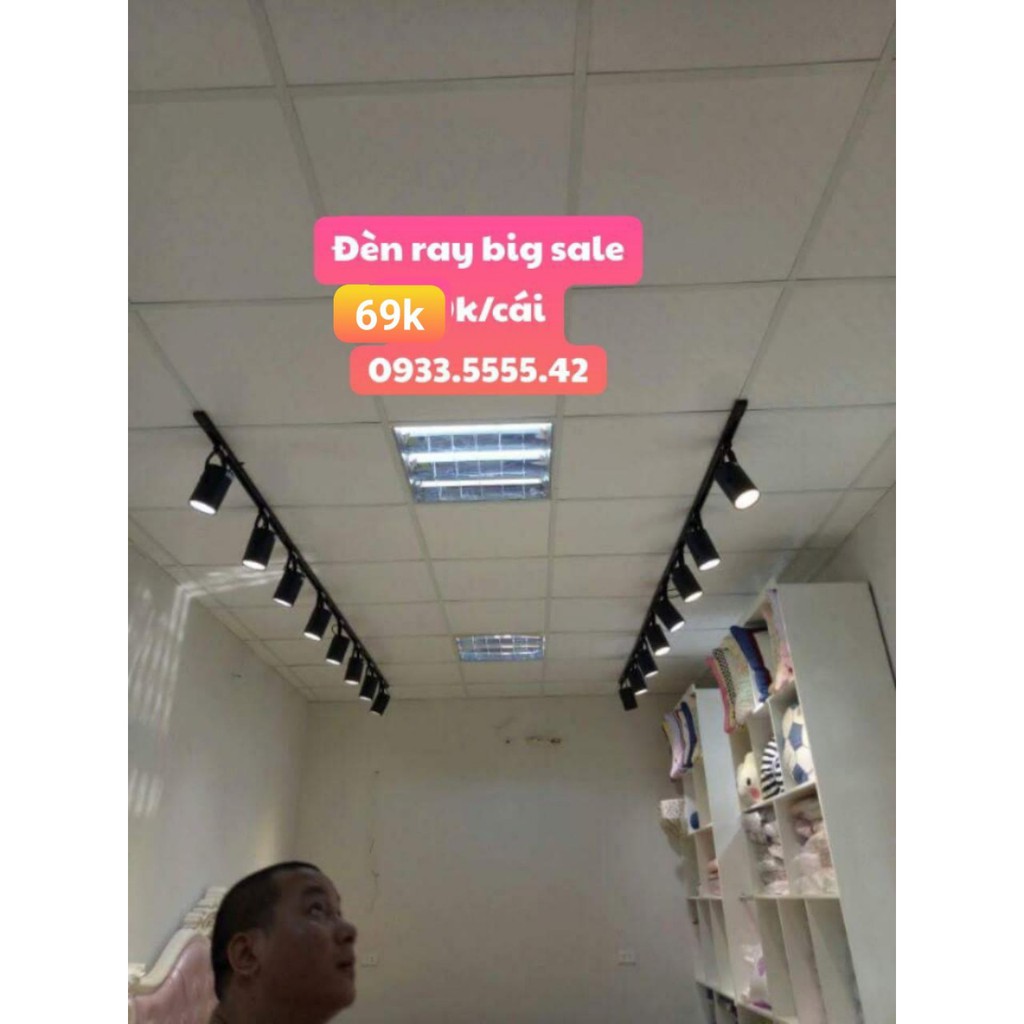 Đèn led rọi{ FREE SHIP]  có nhôm tản nhiệt tăng tuổi thọ 7w giá rẻ