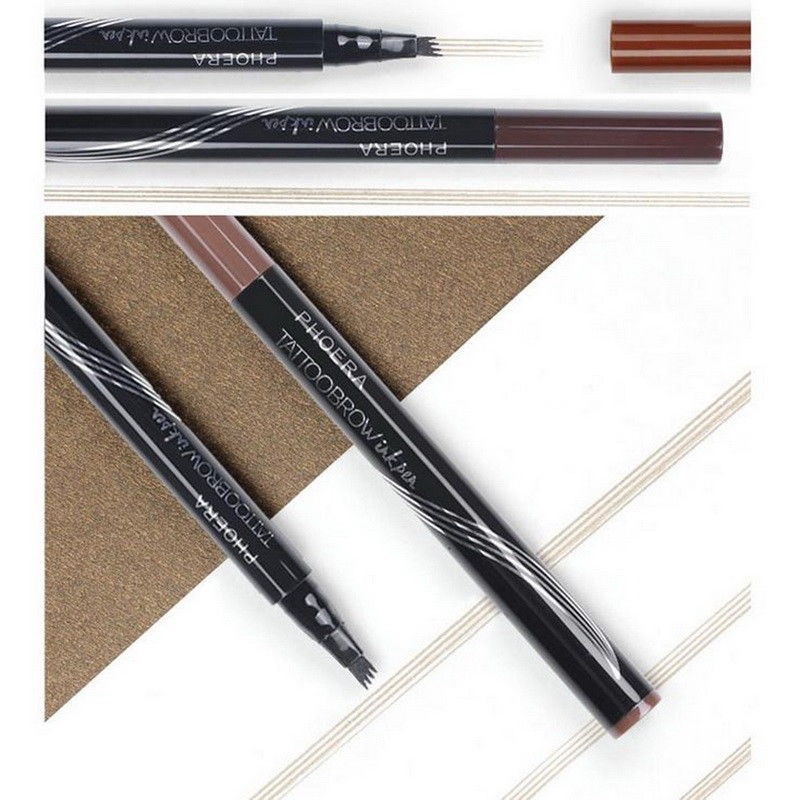 Bút kẻ lông mày Phoera 4 tia chống nước lâu trôi | BigBuy360 - bigbuy360.vn