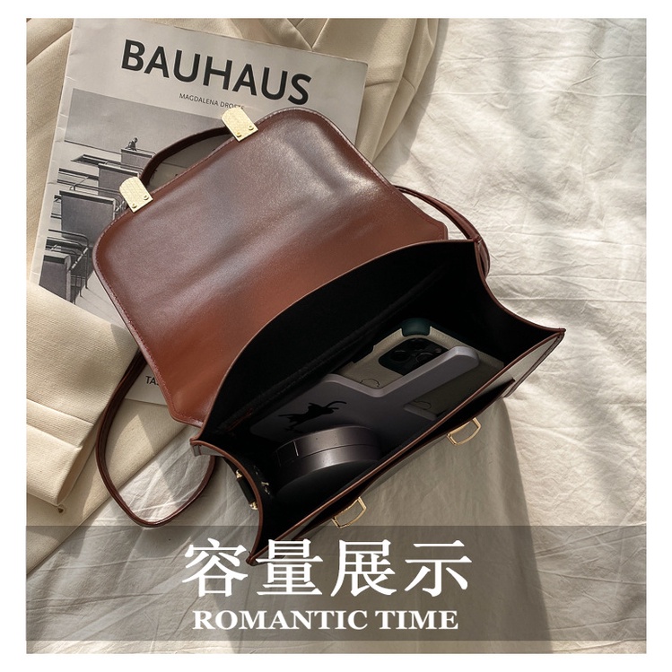 Túi đeo chéo một bên vai đa năng phong cách retro Nhật Bản