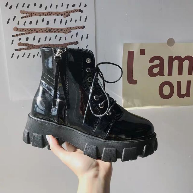 Order boots cao cổ đế chiến binh mới nhất mùa thu đông 2019, hàng quảng châu loại đẹp