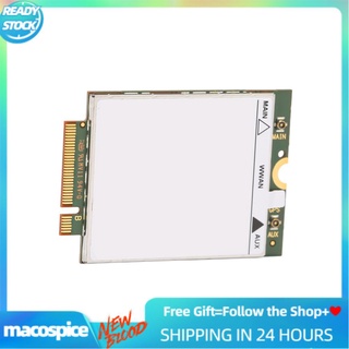 Macospice 4G LTE WWAN Wireless Module PCI-E M.2 NGFF Adapter 300Mbps 52Pin ForLatitude