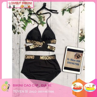 Set Bộ Đồ Quần Áo Tập Bơi Đi Tắm Biển Nữ Bikini mochino