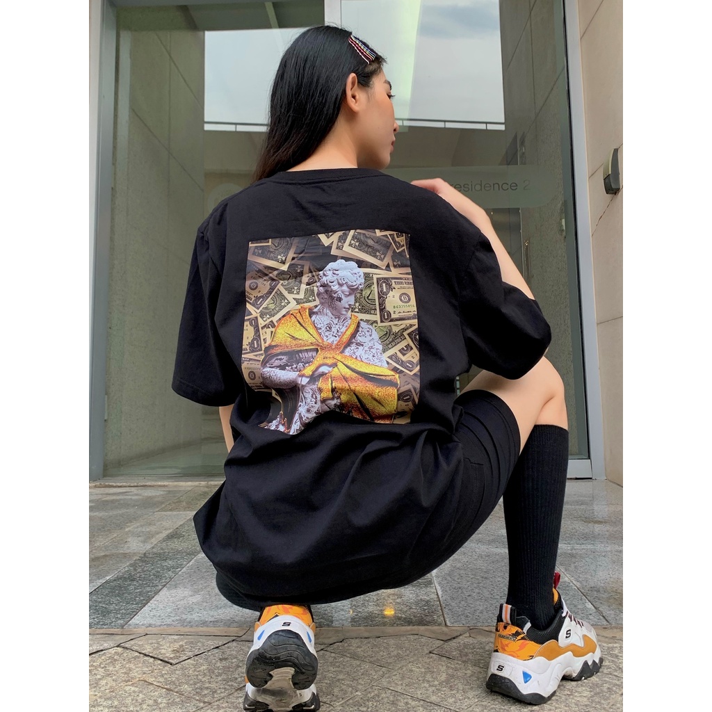 Áo thun nam cổ tròn vải Cotton co giãn,dày dặn,form suông,tshirt phông nam, AREMI ATS0003 | BigBuy360 - bigbuy360.vn