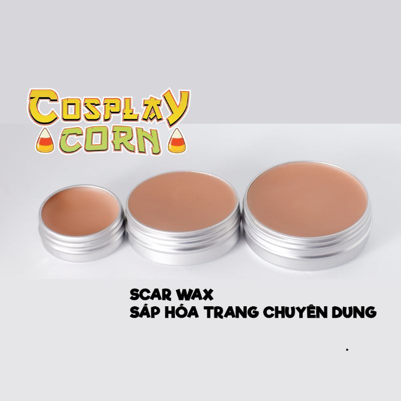 Scar wax sáp hóa trang SFX tạo vết thương , vết sẹo, độn cằm , độn mũi , hiệu ứng hóa trang phim ảnh chuyên nghiệp