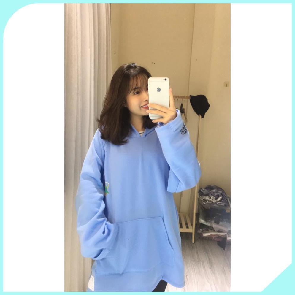 [Hàng Thu Đông] Áo Hoodie Nam Nữ Xanh Donut Chất Cotton Da Cá  Freesize | BigBuy360 - bigbuy360.vn