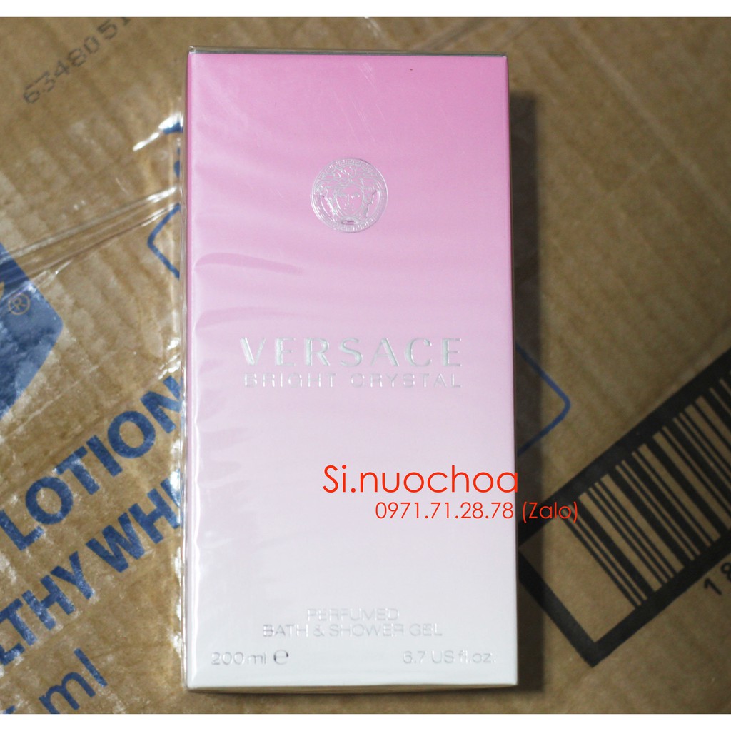 Sữa tắm nước hoa Versace Bright Crystal 200ml Sữa tắm, xà bông, muối