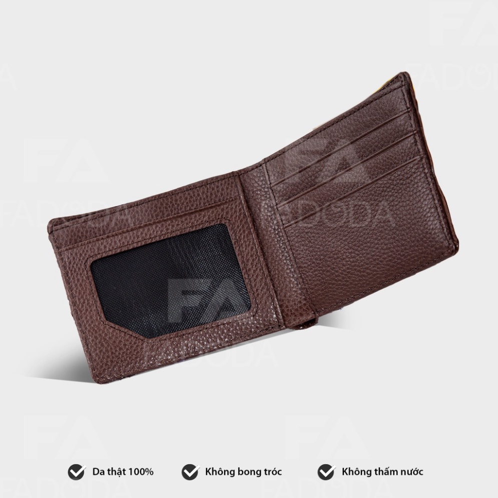 Ví nam da cá sấu FA DO DA FCW03D nhiều màu  Bảo hành 3 năm