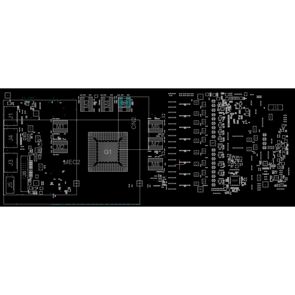 Sơ đồ mạch Boardview GV-N1070WF2OC-8GD Rev 1.0 GV N1070WF2OC 8GD