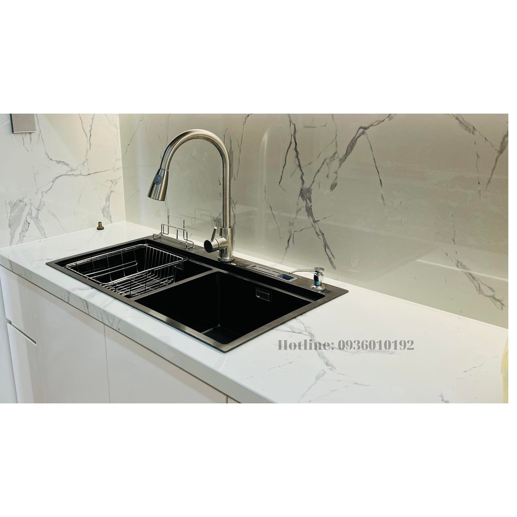 Vòi rút rửa chén, bát inox sus 304