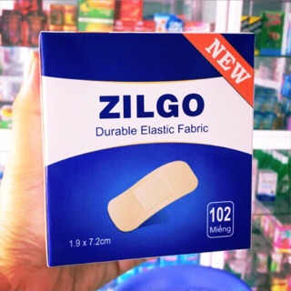 Băng cá nhân Zilgo (hộp 102 miếng)