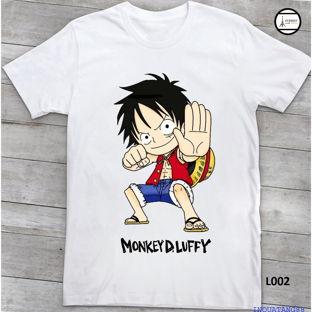 ÁO THUN NAM NỮ - LUFFY - ONE PICCE