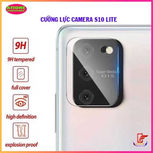 Kính cường lực Camera S10 Lite - Trong suốt- Chống trầy xước camera S10 lite