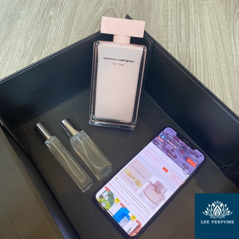 (Chai Thử) Nước Hoa NARCISO FOR HER Màu Hồng Nữ | Thế Giới Skin Care