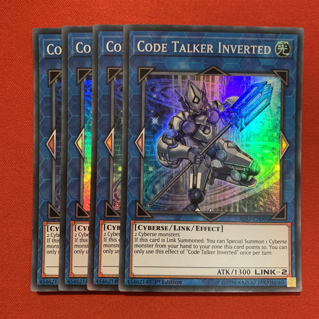 [EN][Thẻ Bài Yugioh Chính Hãng] Code Talker Inverted