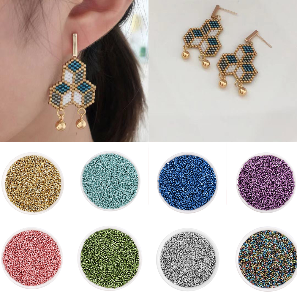 Túi 1800 Hạt Chuỗi Làm Trang Sức 2mm 15g