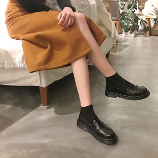 Giày ulzzang da lì [Oder]